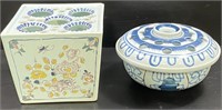 Vintage Williamsburg Restoration Delft Ceramics