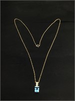 10K gold necklace