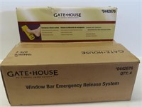 Gatehouse Window Bar Emergency Release