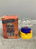 Vintage Bubble Gum Bank w/ Original Box