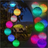 Solar Wind Chimes, LED Globle Ball Color Changing