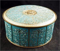 Guildcraft Embossed Painted 8" Collector's Tin