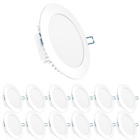 **READ DESC** Sunco Lighting 12 Pack 6 Inch Ultra