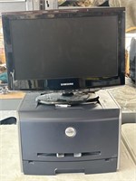 Samsung 18” TV and Dell Printer 
(Unknown