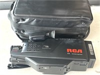RCA VHS Recorder with Manual, AC Adapter, and Bag