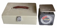 Postal Scale and Money Box