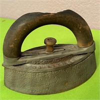 Antique Howell Co. Cast Iron Sad Iron