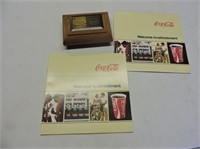 Coca Cola History Books, Jewellery Box