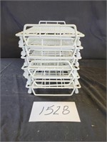 Stackable Steel Shelves 12" X 7.5" X 6" Each