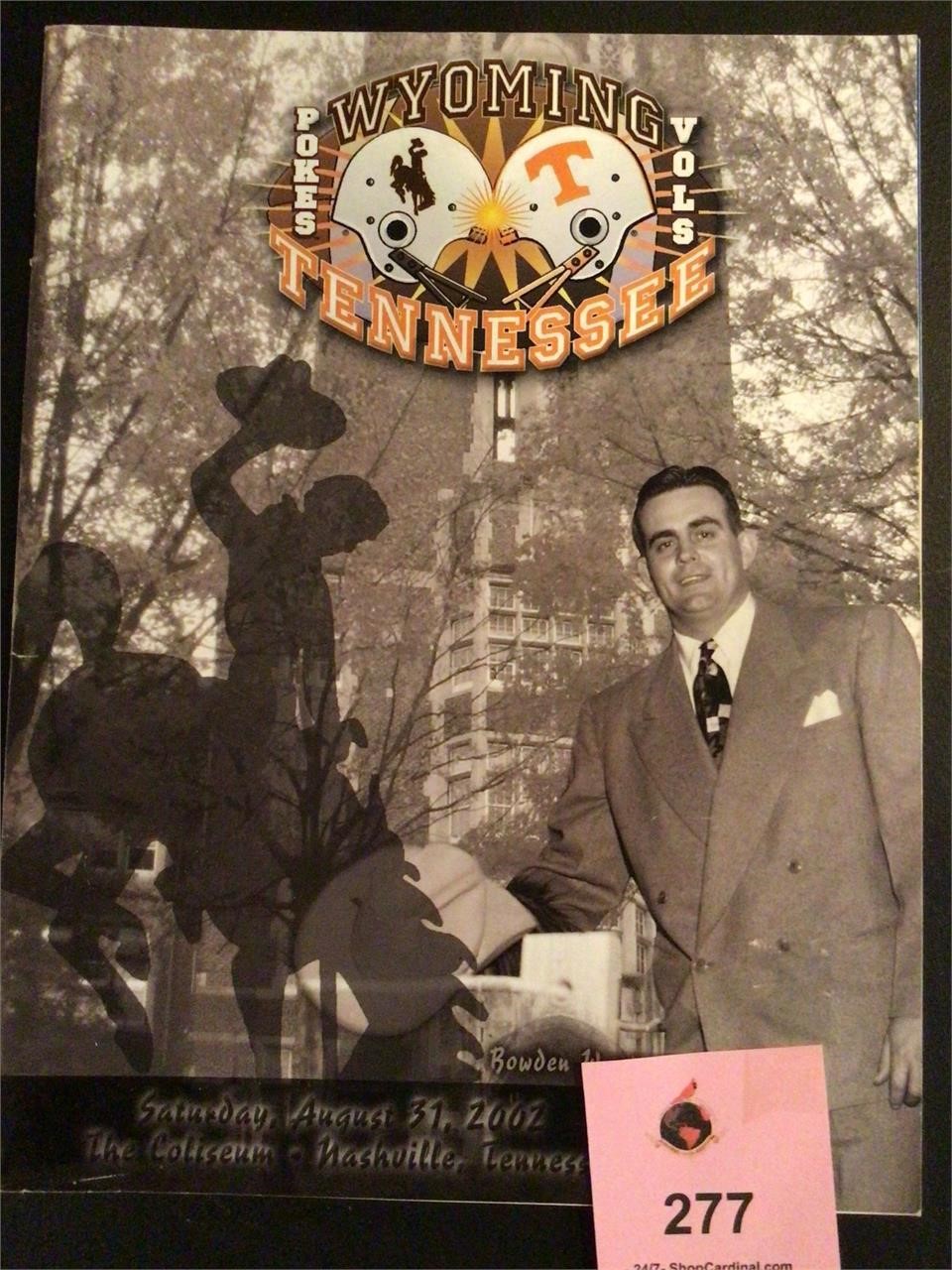 The Coliseum Nashville Tennessee Program