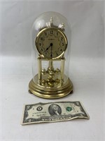 Anniversary Clock Gold 9 1/2" Tall