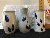 Lot of 3 WILLIAMSBURG pottery
