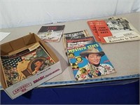 A variety of 1950s and 60s magazines