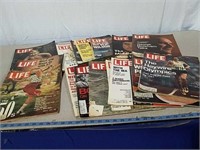 A nice number of 1970s Life Magazines