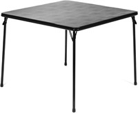 XL Series Square Folding Card Table (38"),Navy