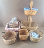 7 Longaberger Baskets