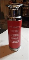 Music box Fire Extinguisher decanter