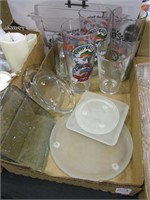Drinking Glasses, Trays