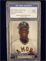 1992 TOPPS STADIUM CLUB DOME CALVIN REESE ROOKIE