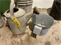 Watering Can, Wash Tub Pail