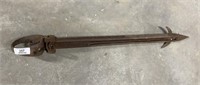 Vintage Cast Iron Hay Bale Spear