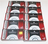 10- Boxes Federal 9mm Luger 115-grain FMJ RN