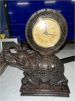 Colonial Co - Elephant Elegant Clock