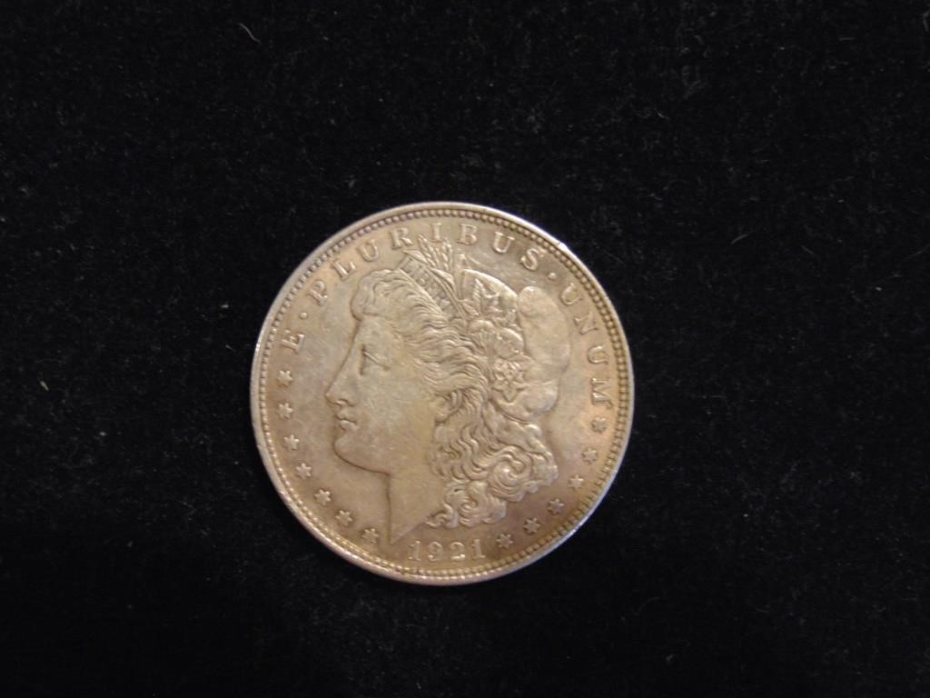 1921 Morgan Silver Dollar