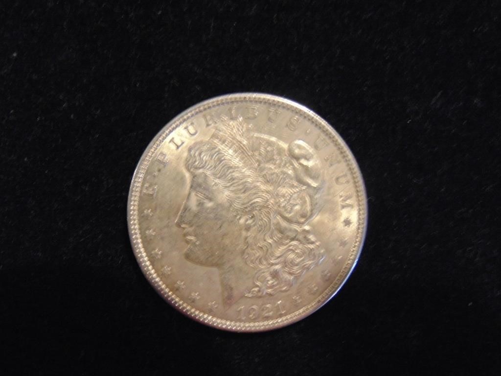 1921 Morgan Silver Dollar