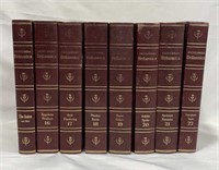8 Volumes of Encyclopedia Brittanica (1972)