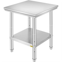 ULN - Happybuy NSF Stainless Steel Work Table for