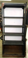 Painted Wood Bookcase