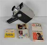 Keystone Super 8 Camera, Flashbulbs