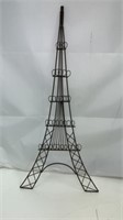 Large Eiffel Tower Wall Art Metal Brown