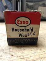 Vintage Esso Household Wax