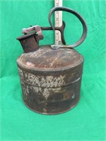 Antique gas can