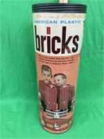 Vintage toy bricks