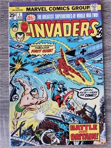 Invaders #1 (1975) 1st team app THE INVADERS