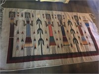 Indigenous Tribe Throw Rug