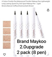 Sealed- Pack of 2  - 4 Colors Freckle Pen