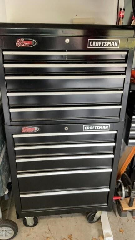 Craftsman tool cabinet w/ contents