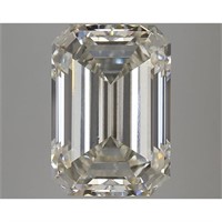 Igi Certified Emerald Cut 8.34ct Vs2 Lab Diamond