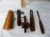 Lot of 5 Asst Vintage Tools