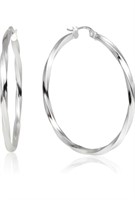 Brand: Lovve
Sterling Silver Hoop Earrings,