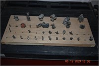 Set of router bits
