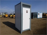 Unused Portable Toilet Room