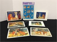 Disney Postcards & Stickers