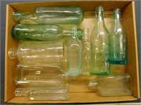 Clear Green Glass Bottles