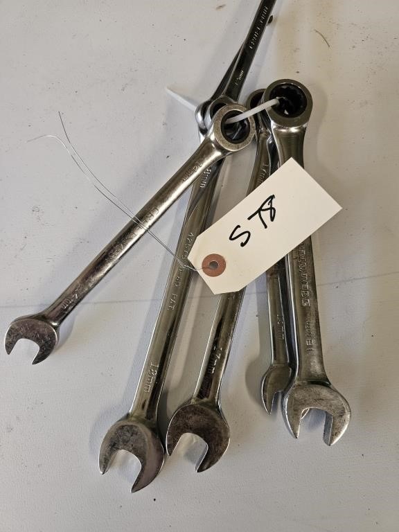 Craftsman Ratchet Open/Box End Wrenches (7) MM