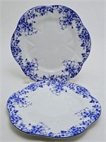 Shelley "Dainty Blue" 6" Plates